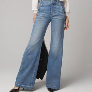 White House Black Market Flare Blue Jeans